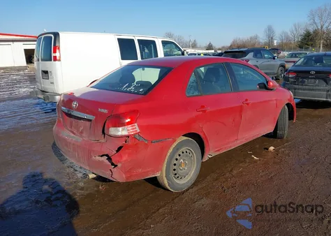 2012 Toyota Yaris z USA, uszkodzony, nr VIN JTDBT4K36CL037572